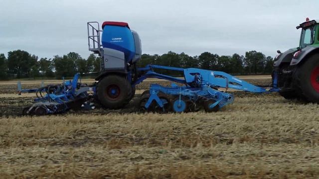 Demo Lemken Solitair 25 with Fendt 936 seeding 2019 смотреть онлайн