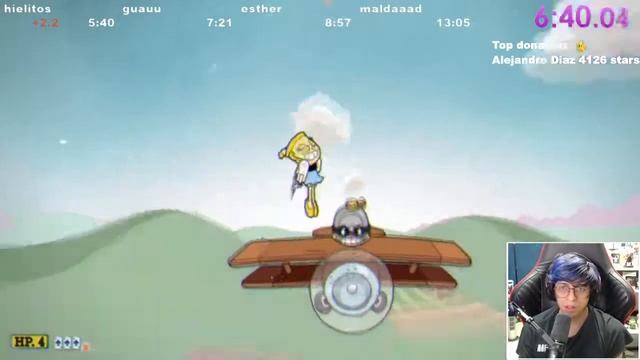 Cuphead Low% DLC In 12:59 World First Sub13