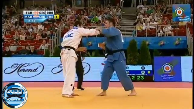 European Judo Championship Budapest 2013 Final -81kg TCHRIKISHVILI (GEO) - MARIJANOVIC (CRO) смотреть онлайн
