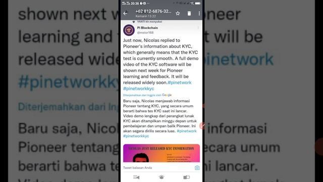 #pi_network | KYC MASSAL POSITIF DAN HARGA PI WOW смотреть онлайн