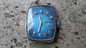 Vintage CHAIKA 3050 Quartz Resonator (Чайка Кварц Резонатор) USSR Watch.