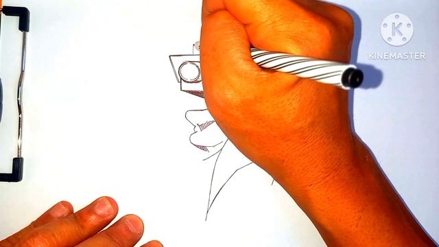 How To Draw Titan Camera Man  (  Skibidi Toilet  )