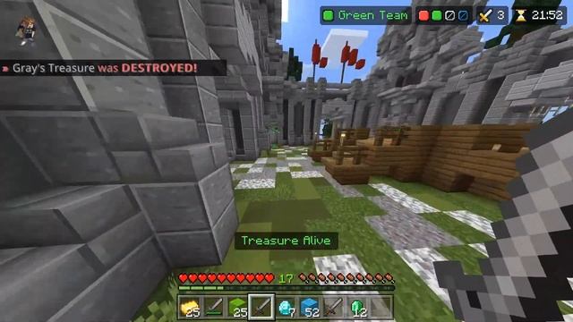 Minecraft Hive Treasure War смотреть онлайн