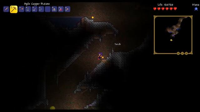 Terraria - Ep4 - THE PIRANHA IS ON LAND смотреть онлайн