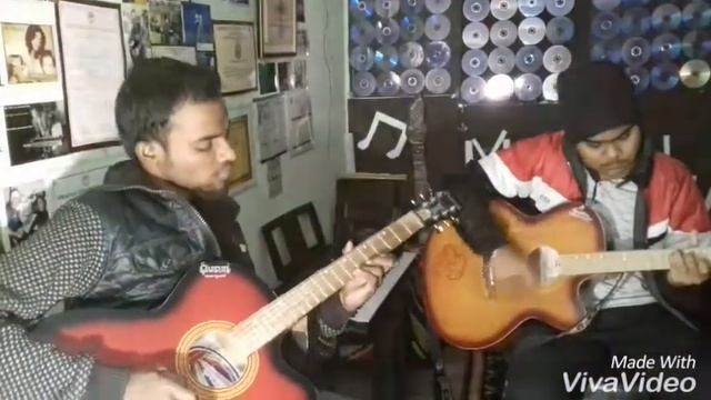 Aadat (Jal The Band) Acoustic Guitar Cover by John. The Feel Music Classes смотреть онлайн