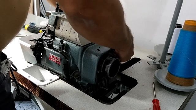 Maquina De Costura, Overlock, Juki Mo 804, Restauração