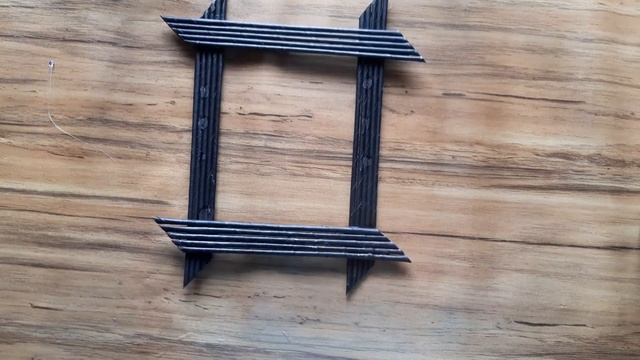 best photo frame tutorial | how to make a very easy photo frame for home decoration | frame craft смотреть онлайн