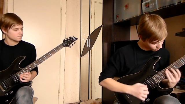 Born Of Osiris M∆CHINE guitar solo cover смотреть онлайн