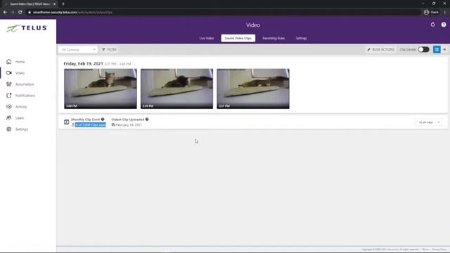 TELUS | My outdoor camera is only recording sometimes/not at all, how do I fix this? Step 4 (clips) смотреть онлайн