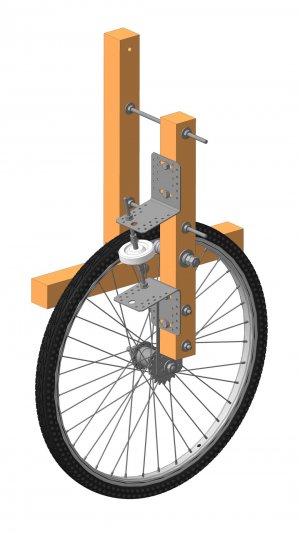 Приспособление для натяжки безвоздушной шины на велосипедное колесо
