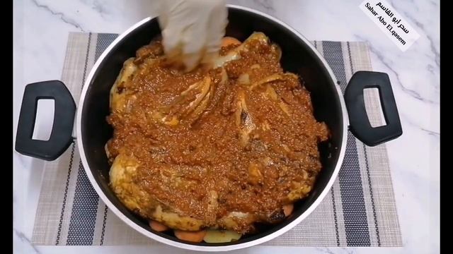 مدفون الدجاج وجبة عائلية في وعاء واحد لذيذ للغاية😋 смотреть онлайн