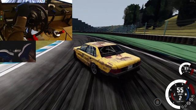 good ol ebisu jump in BEAMNG ON A WHEEL смотреть онлайн