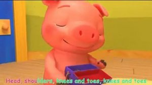 Head Shoulders Knees & Toes Cocomelon Nursery Rhymes