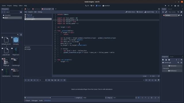 How to make Resident Evil style camera and character controls in Godot смотреть онлайн