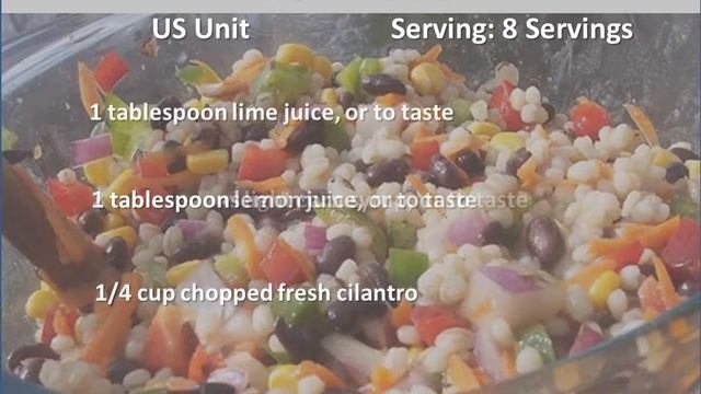 Easy Barley Lime Fiesta Salad Recipe смотреть онлайн