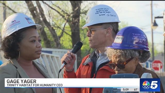 Opal Lee breaks ground on new home смотреть онлайн