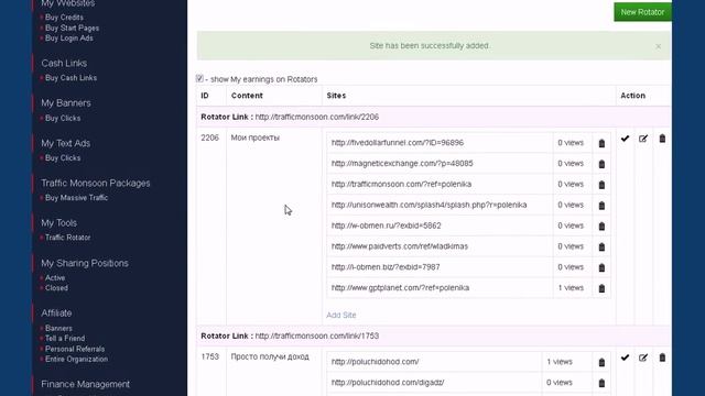 6 TrafficMonsoon Ваша реклама в проекте смотреть онлайн