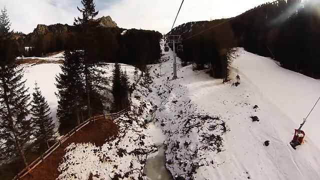 Skiing Canazei Sella Ronda Dolomiti SuperSki Italy | GoPro Hero 3+ Silver |HD| смотреть онлайн