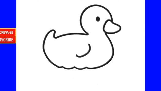 😊 COMO DESENHAR UM PATO смотреть онлайн