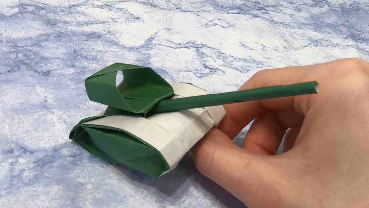Создай свой Танк из бумаги на 23 февраля за 5 Минут смотреть онлайн