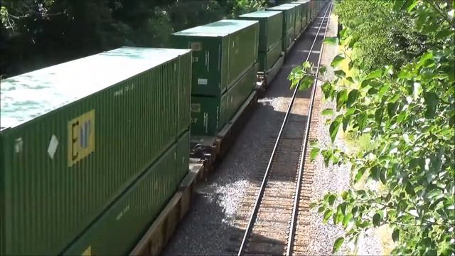 Railfanning Mt. Vernon, IA 8/24/17 Feat. AH T4 and Four Arrowedge Train смотреть онлайн