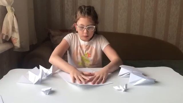 Оригами лягушка и голубь часть 1 смотреть онлайн