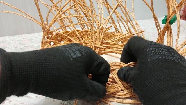 ПОДНОС ДЛЯ СПЕЦИЙ / 8-ой рабочий момент / ПЛЕТЁМ ВМЕСТЕ / Начало см.в описании к видео смотреть онлайн