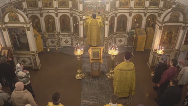 Запись трансляции 22 февраля 17:00. Всенощное бдение смотреть онлайн