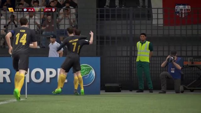 FIFA 17 - DEPORTIVO ALAVES VS ATLETICO MADRID GAMEPLAY - SPANISH LA LIGA смотреть онлайн