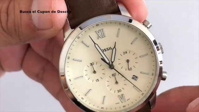 FS5380 Fossil Neutra Chronograph Brown Leather