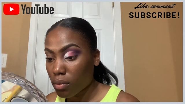PURPLE CUT CREASE MAKEUP TRANSFORMATION 0-100 || MICHKA'S WORLD смотреть онлайн