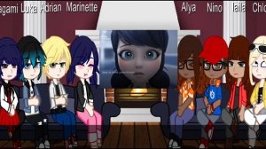 реакция персонажей "леди баг и супер кот" на тик ток