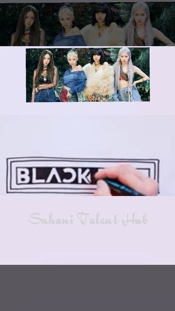 Blackpink logo😁✨💫 #shorts смотреть онлайн