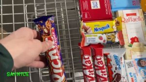 Arranging My Shopping WITH ME 🛒 ASMR A LOT OF CANDY 2022 / Coca Cola, Fanta, Kinder, Toffifee, M&M'