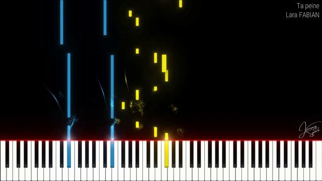 🚩Ta Peine / Lara FABIAN (Piano Tutorial) #pianotutorial
