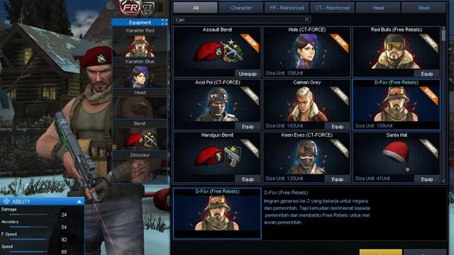 Pb Character Biar Tidak Penasaran Dengan Wajah Character Pointblank Ya