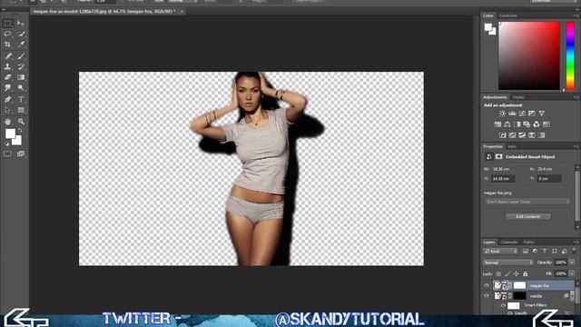 Dispersion Scatter Effect - Photoshop Tutorials смотреть онлайн