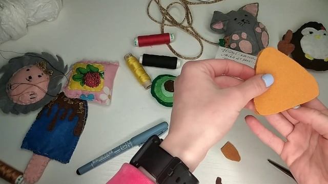 Олень из фетра своими руками 💙. смотреть онлайн