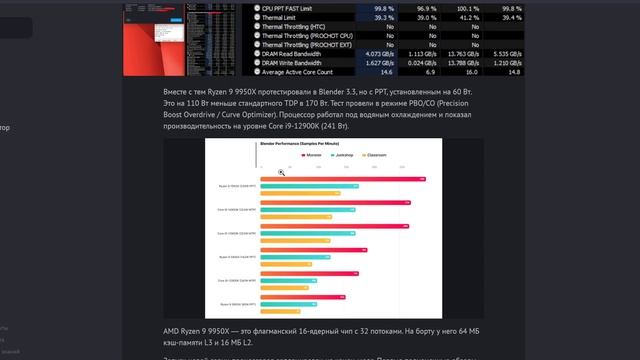🗣 Процессор AMD Ryzen 9 9900X превосходит Intel Core I9-14900K в однопоточном тестировании👌