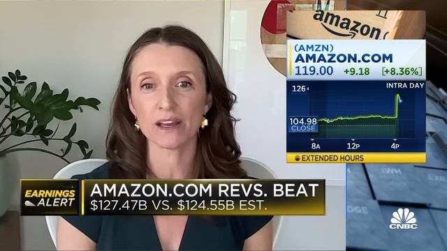 Amazon shares jump as cloud, advertising units drive revenue beat смотреть онлайн