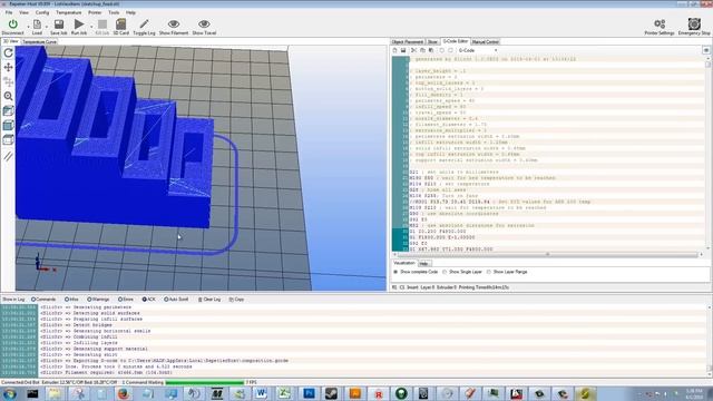 #3 Slic3r settings and Repetier Host смотреть онлайн