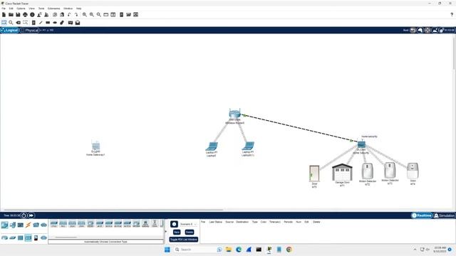Set up IoT devices in CISCO Packet Tracer смотреть онлайн