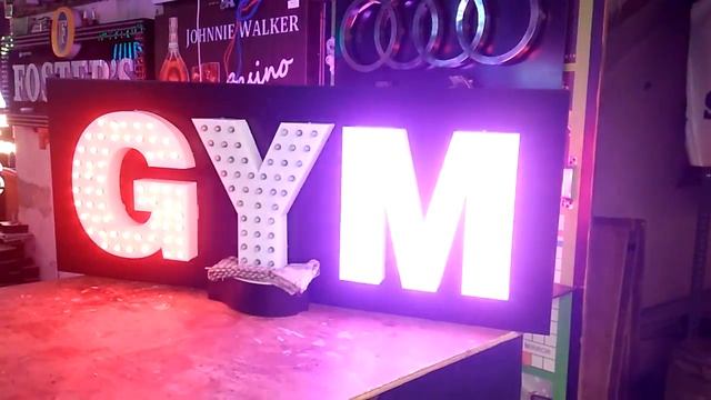 PIXELS LED LETTERS, FOR BAR CLUB AND CASINO, JEWELRY STORE смотреть онлайн