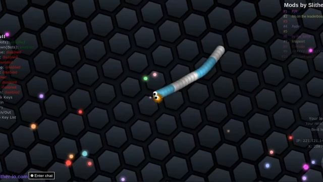 Slither.io Mod Menu Download With Gameplay