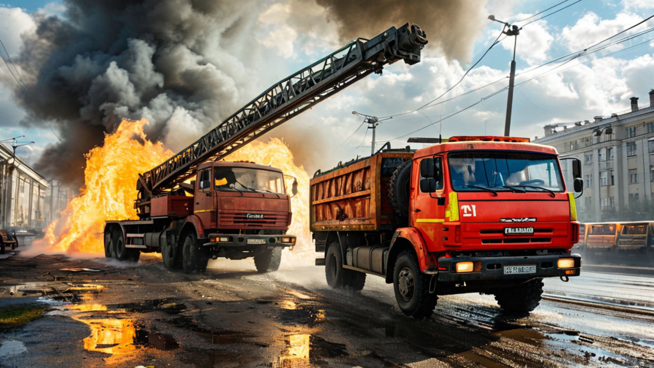 Авария с машинками | мультик для детей