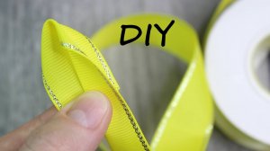 Цветок солнышко из лент своими руками мастер-класс канзаши