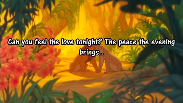 Can you feel the love tonight? by Timon and Pumbaa смотреть онлайн