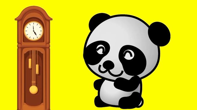 Hickory Dickory Dock Panda Song-450 | Nursery Rhymes & Kids Songs | Kids Comfort смотреть онлайн