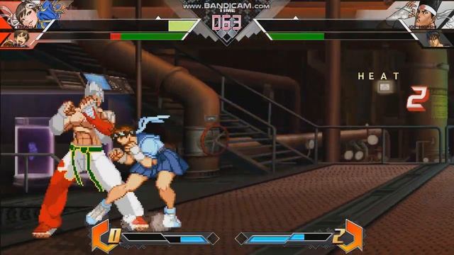 (MUGEN) Chun-Li/Sakura vs Joe/Jin смотреть онлайн