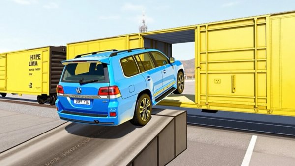 BeamNG Drive препятствия